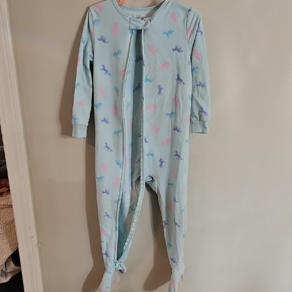 Blue Dinosaur Print Onesie Pajamas